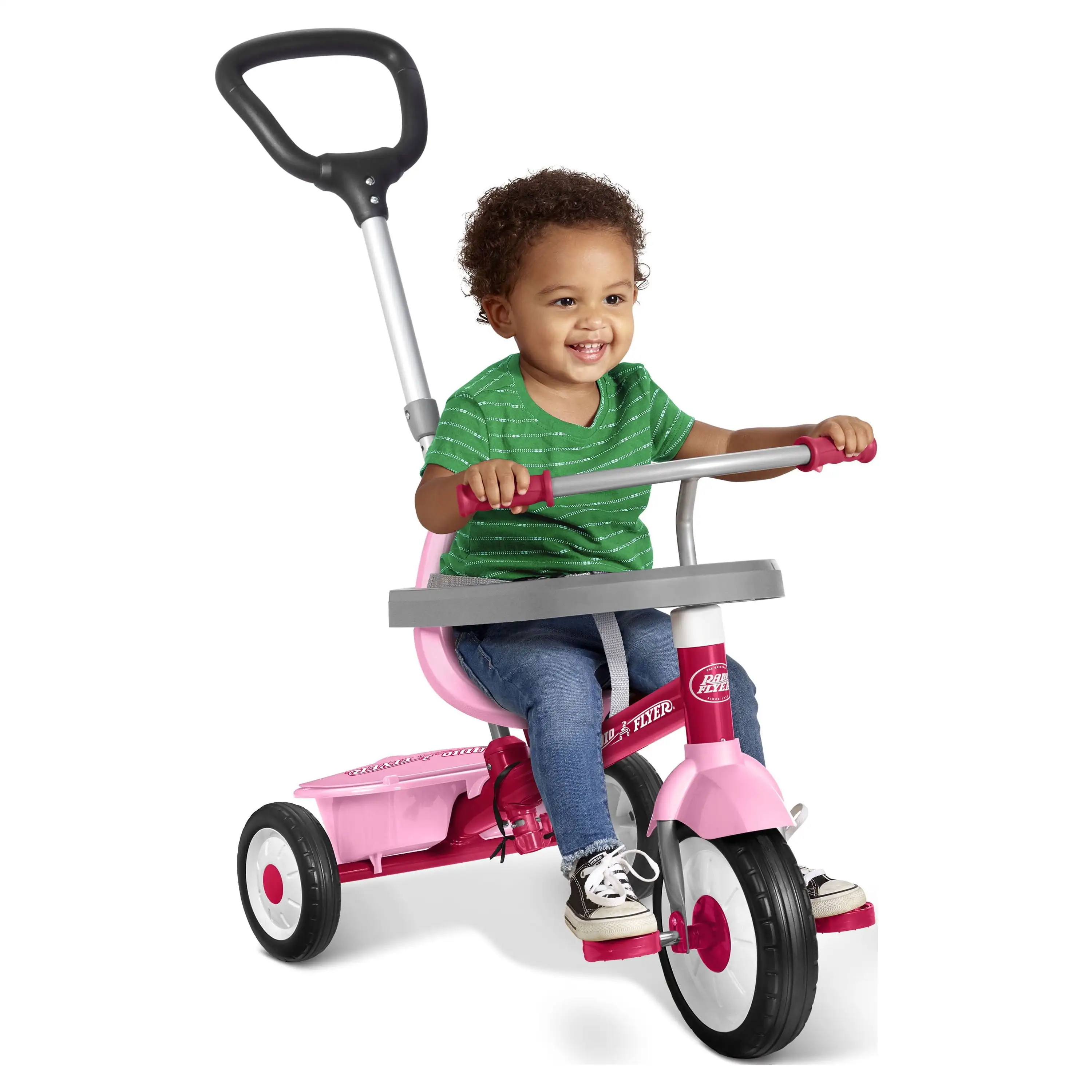 Радиопроигрыватель, 3-в-1 'N Trike, трехэтапная Прогулка с ребенком, розовый трехколесный велосипед
Радиопроигрыватель, 3-в-1 'N Trike, трехэтапная Прогулка с ребенком, розовый трехколесный велосипед
