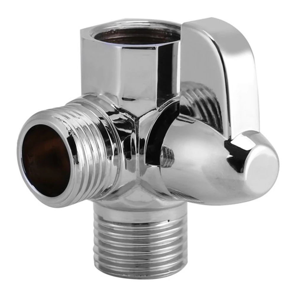 Faucets Fixtures Garden Diverter Valve 1 X G1/2 Inch Plating T Shape Three Way Wall-Mount Practical Replacement
Faucets Fixtures Garden Diverter Valve 1 X G1/2 Inch Plating T Shape Three Way Wall-Mount Practical Replacement