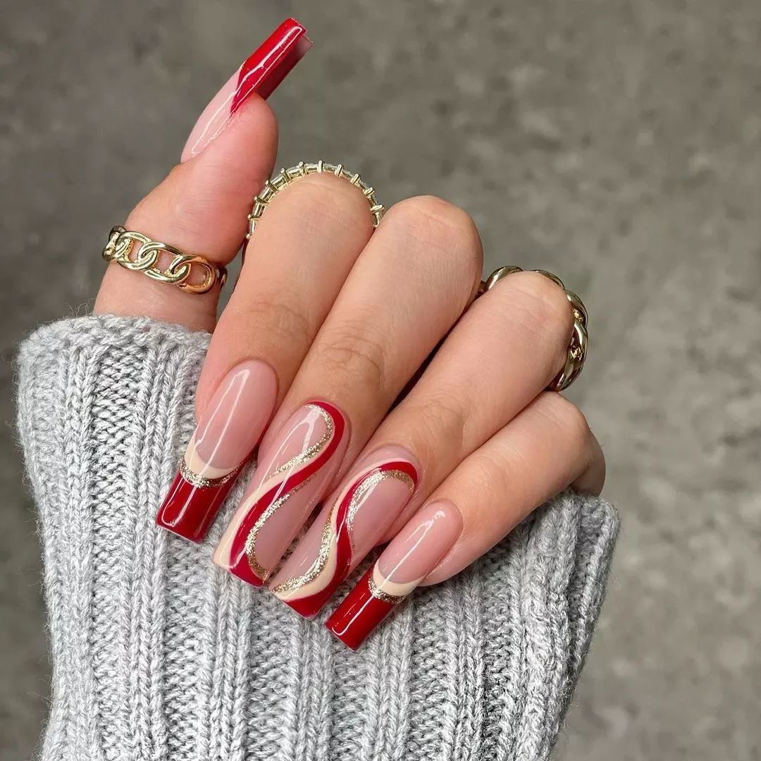 NEW False Nails XXL Coffin With Wavy lines Design Detachable Stick-on nails Press On Nails artifical nails Nail Accessorie
NEW False Nails XXL Coffin With Wavy lines Design Detachable Stick-on nails Press On Nails artifical nails Nail Accessorie