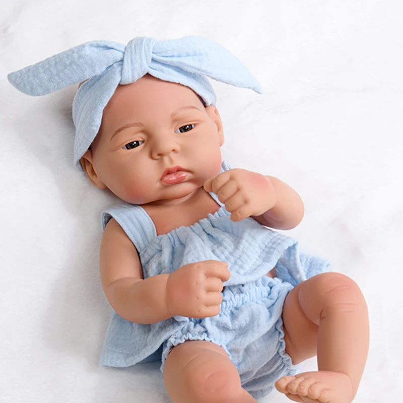 40cm Reborn Dolls Baby Black African Dolls Toys Girl Real Lifelike Reborn Dolls Full Body Silicone Christmas Gifts Children Toys
40cm Reborn Dolls Baby Black African Dolls Toys Girl Real Lifelike Reborn Dolls Full Body Silicone Christmas Gifts Children Toys