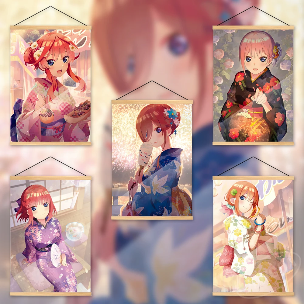 Canvas Print Wall The Quintessential Quintuplets Artwork Home Decoration Kazuka Nakano Hang Painting Wooden Picture Living Room
Canvas Print Wall The Quintessential Quintuplets Artwork Home Decoration Kazuka Nakano Hang Painting Wooden Picture Living Room