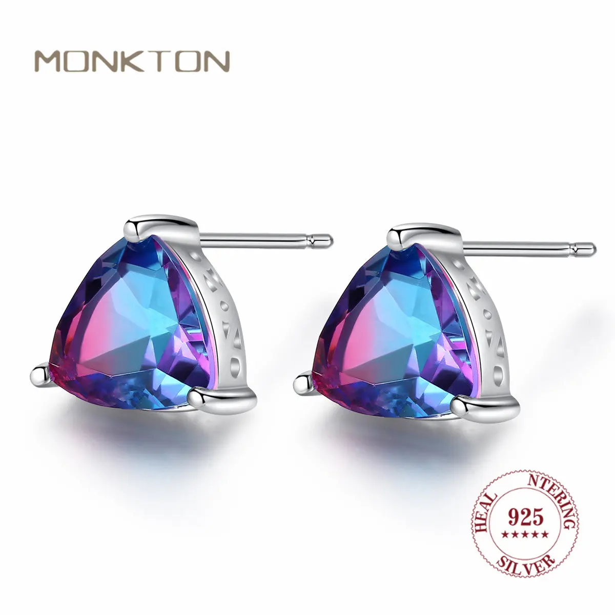 Monkton New In Tourmaline Stud Earrings For Women 8x9mm Colorful Gemstone 925 Sterling Silver Earrings Lady Party Jewelry Gift
Monkton New In Tourmaline Stud Earrings For Women 8x9mm Colorful Gemstone 925 Sterling Silver Earrings Lady Party Jewelry Gift