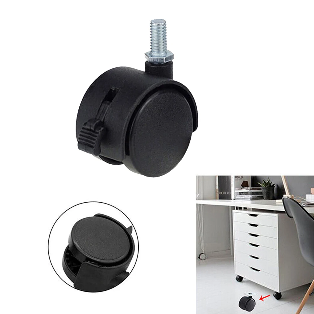 1pc Plastic Swivel Roller Caster Wheel Universal Mute Wheel Office Chair Sofa Rolling Rollers 360 Degree Brake Caster
1pc Plastic Swivel Roller Caster Wheel Universal Mute Wheel Office Chair Sofa Rolling Rollers 360 Degree Brake Caster