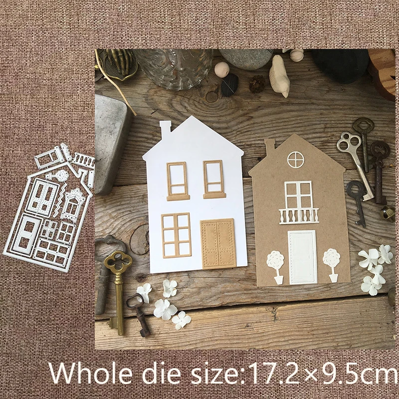New Design Craft Metal stencil mold Cutting Die house decoration scrapbook die cuts Album Paper Card Craft Embossing
New Design Craft Metal stencil mold Cutting Die house decoration scrapbook die cuts Album Paper Card Craft Embossing