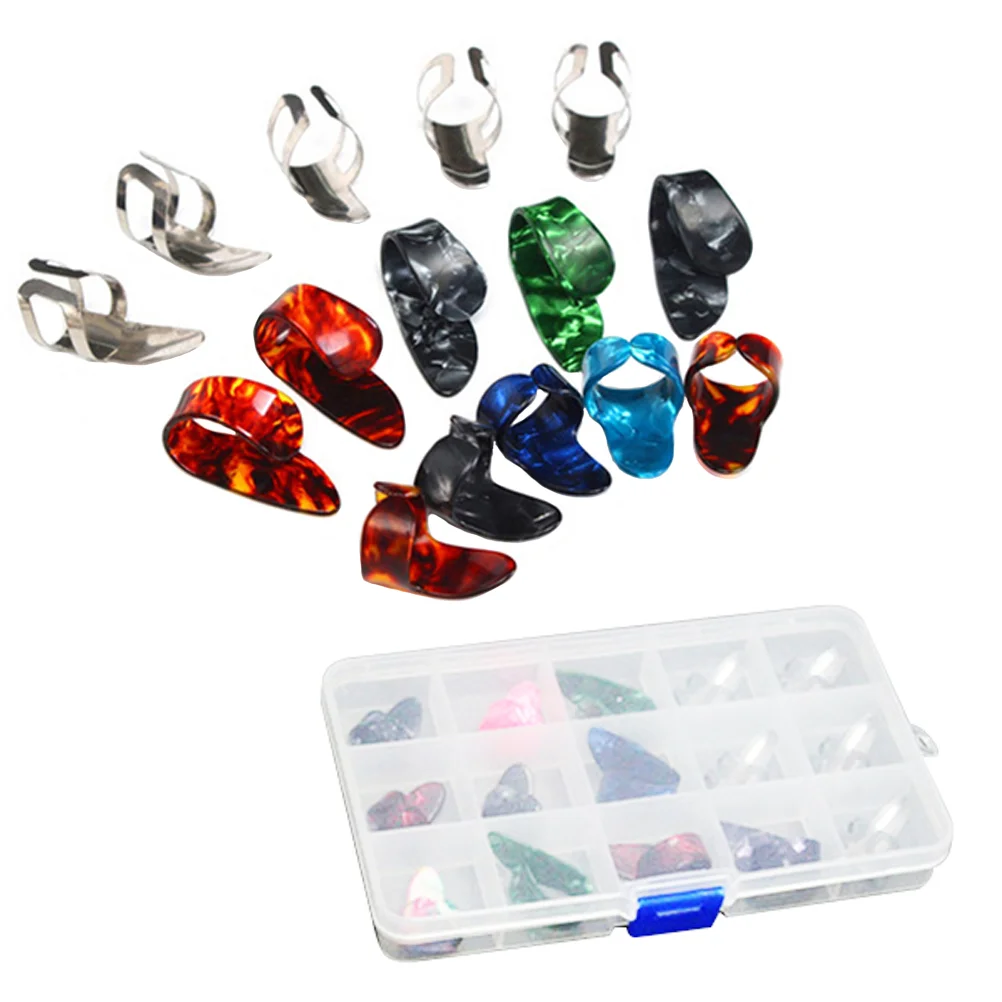 Picks Guitar Finger Thumbaccessories Storage Celluloid Funeral Metal Stainless Steel Pratice String Instrument
Picks Guitar Finger Thumbaccessories Storage Celluloid Funeral Metal Stainless Steel Pratice String Instrument