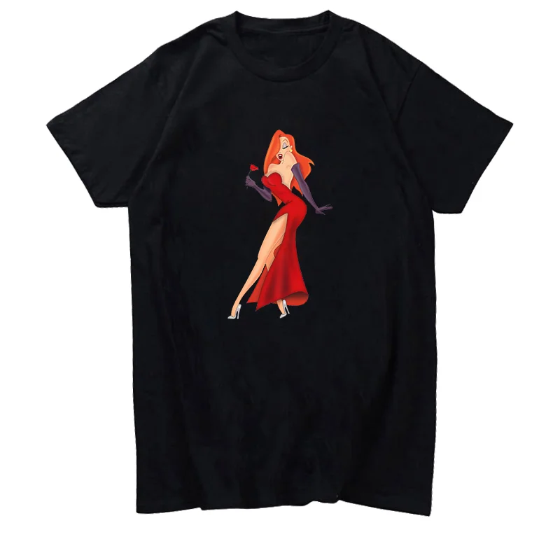 Jessica Rabbit Movie T Shirt Unisex T Shirt Retro graphic t shirts Oversized T shirts Tops Tee Harajuku Streetwear Men clothing
Jessica Rabbit Movie T Shirt Unisex T Shirt Retro graphic t shirts Oversized T shirts Tops Tee Harajuku Streetwear Men clothing