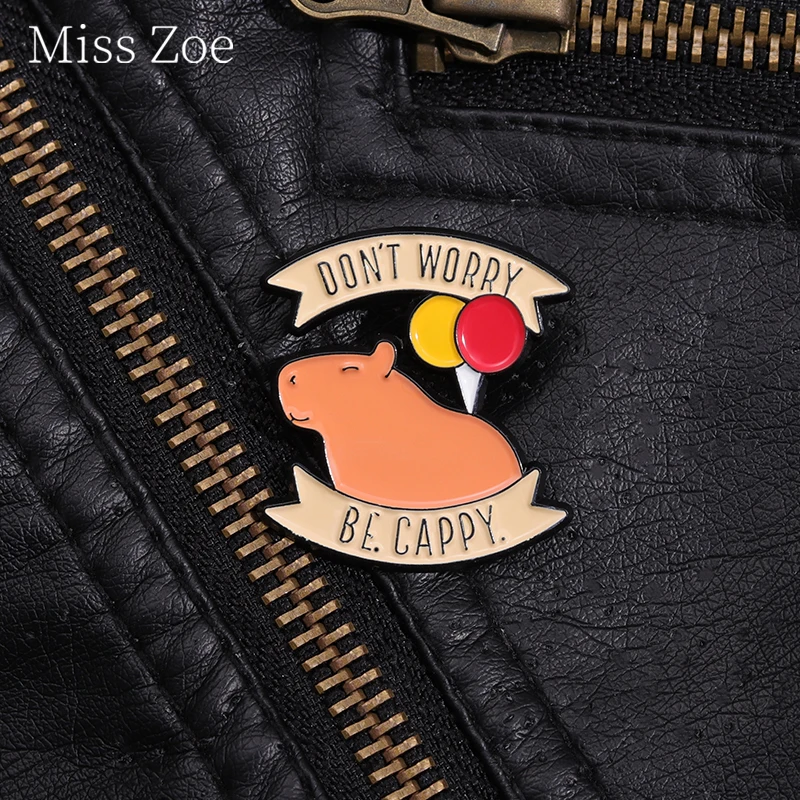 Don't Worry Be Capybara Enamel Pins Custom Lovely Aquarium Balloon Dolphin Cartoon Badge Brooch Lapel Kids Hat Metal Wholesale
Don't Worry Be Capybara Enamel Pins Custom Lovely Aquarium Balloon Dolphin Cartoon Badge Brooch Lapel Kids Hat Metal Wholesale