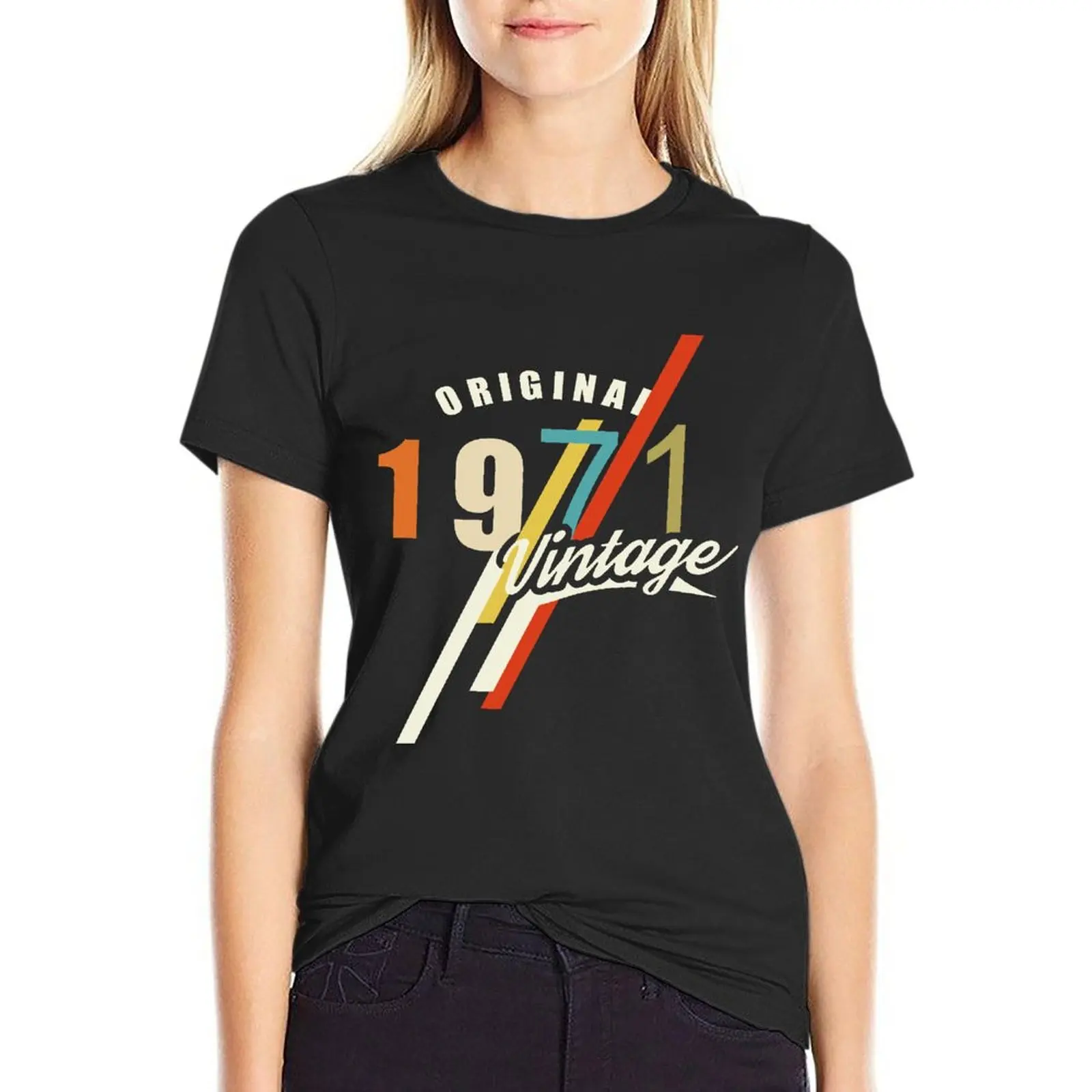 Vintage 1971 Gift Father'S Day Oversized T-Shirt Branded Women Clothes 100% Cotton Streetwear Big Size Top Tee
Vintage 1971 Gift Father'S Day Oversized T-Shirt Branded Women Clothes 100% Cotton Streetwear Big Size Top Tee