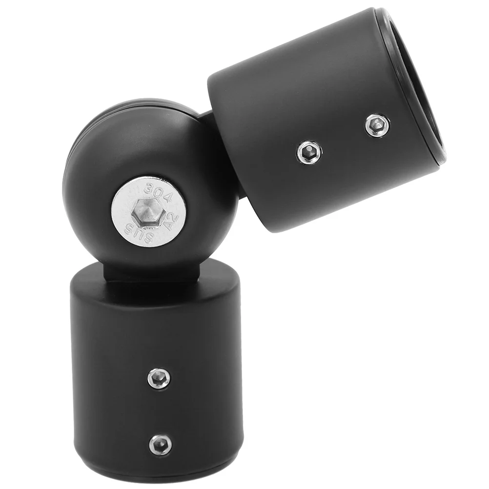 Window Corner Connector Bay Curtain Rod Elbow Joint Stainless Steel Bracket Black Rods 
Window Corner Connector Bay Curtain Rod Elbow Joint Stainless Steel Bracket Black Rods