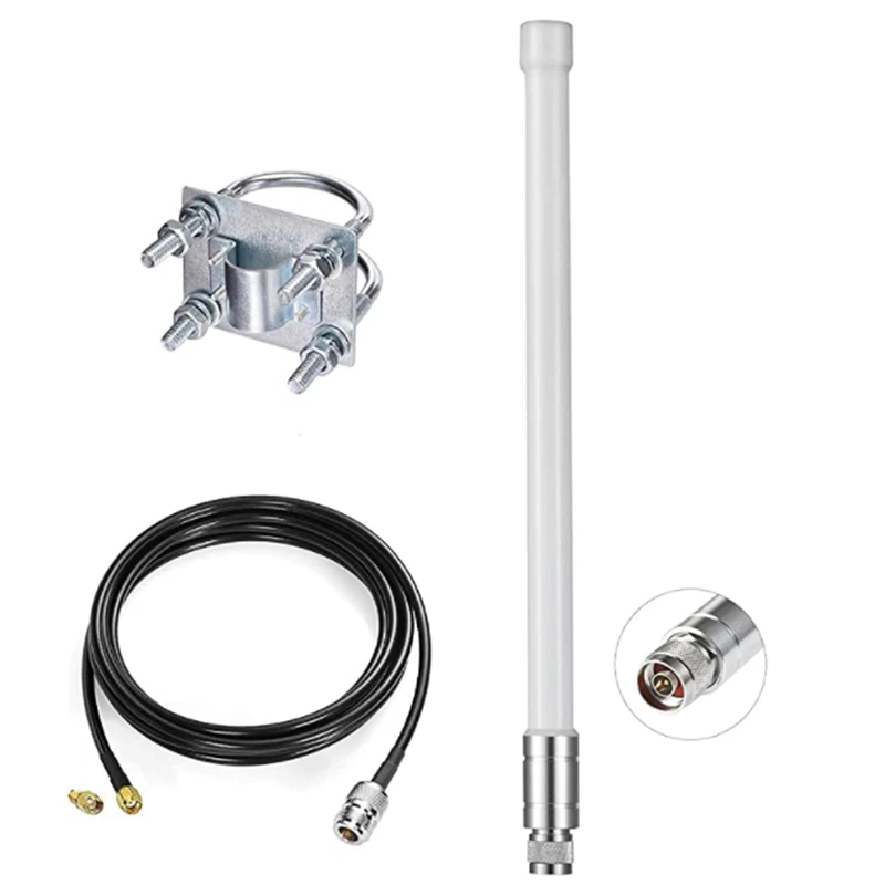 Weatherproof 868Mhz LoRa Gateway 8DBi Antenna 858Mhz-878Mhz Omni-Directional Glass Fiber LoRaWan Antenna
Weatherproof 868Mhz LoRa Gateway 8DBi Antenna 858Mhz-878Mhz Omni-Directional Glass Fiber LoRaWan Antenna