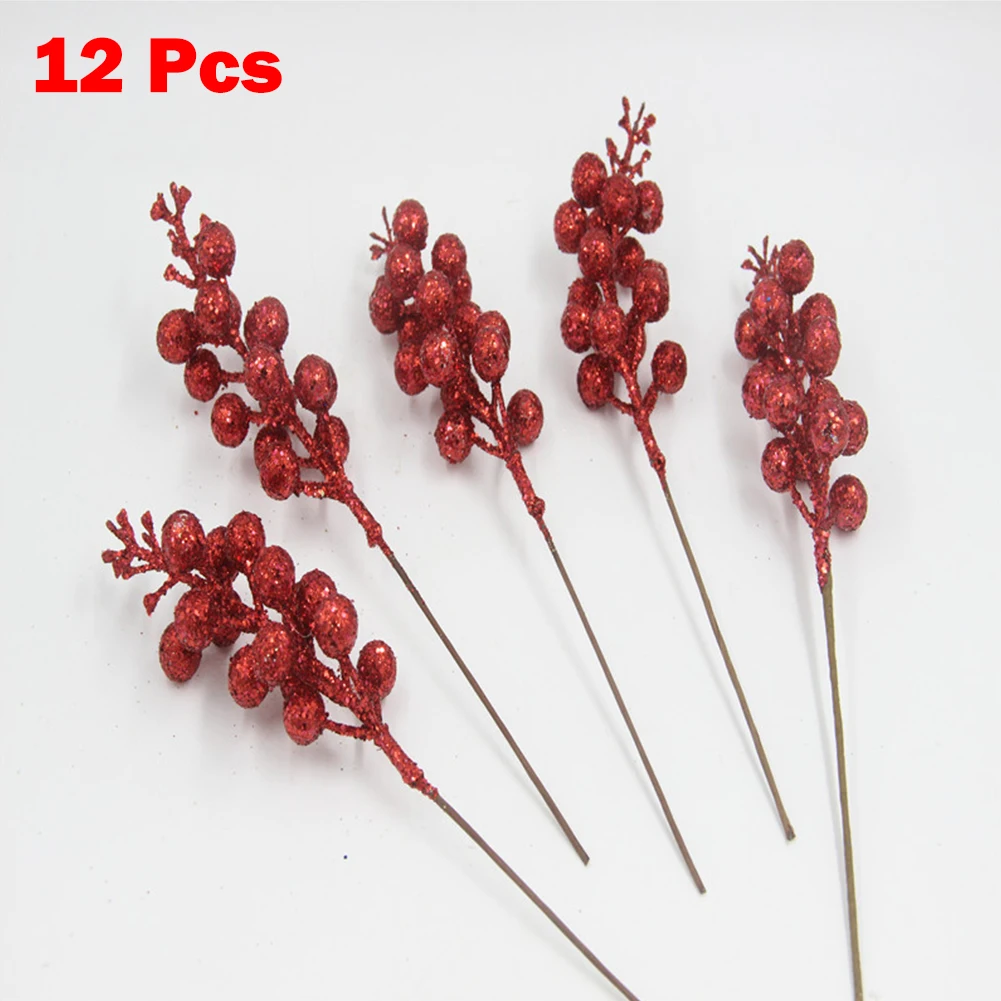 Garden Home Berry Stems Tree Decoration Berry Festive Atmosphere Flexibly Bent Foam Wire For Party Decorations
Garden Home Berry Stems Tree Decoration Berry Festive Atmosphere Flexibly Bent Foam Wire For Party Decorations
