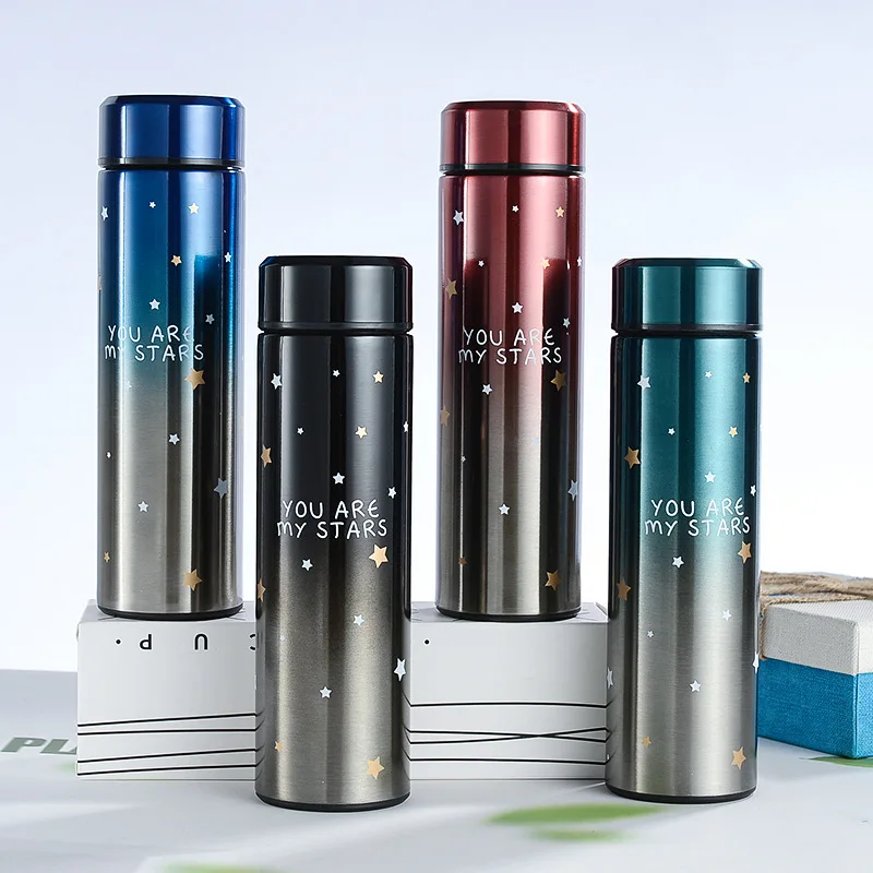 Gradient Color 304 Stainless Steel Straight Body Bottle Business Thermos Cup Creative Glass Personality Men and Women Handy Gift
Gradient Color 304 Stainless Steel Straight Body Bottle Business Thermos Cup Creative Glass Personality Men and Women Handy Gift