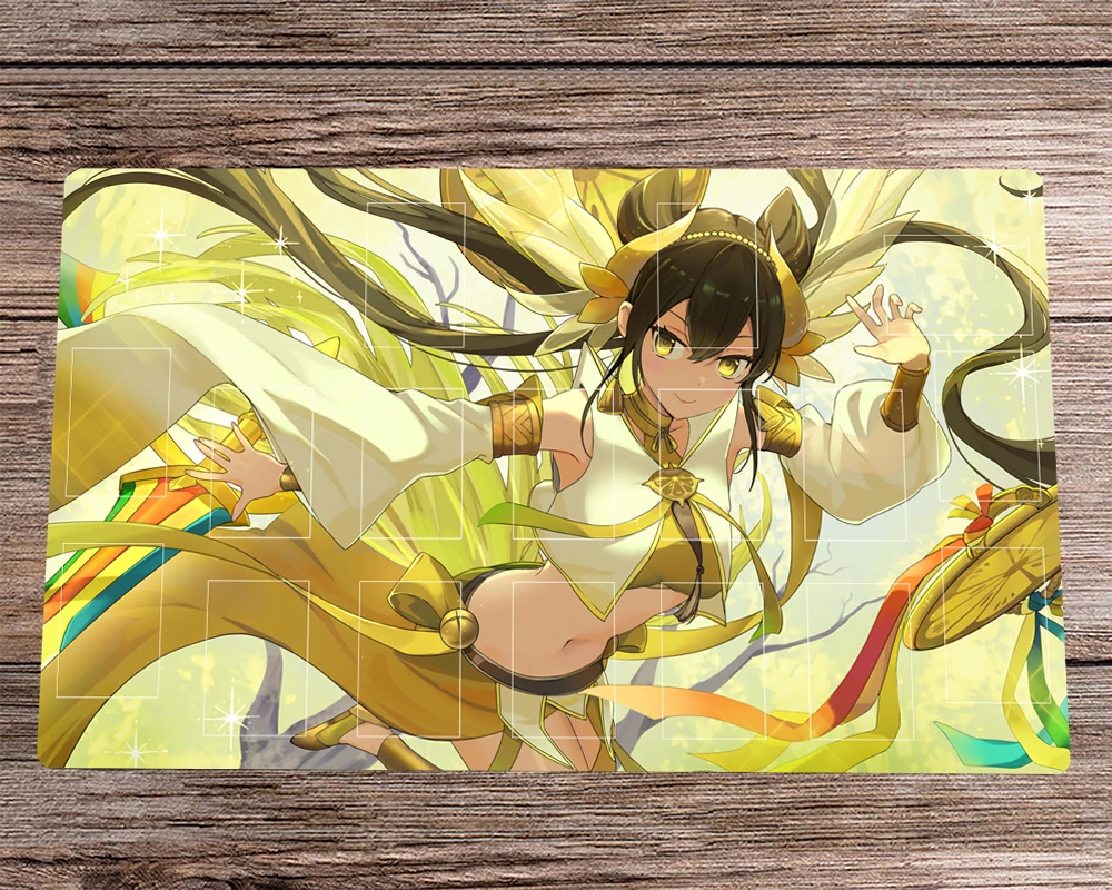 Игровой коврик YuGiOh Mikanko of the Oohime TCG геймпад Противоскользящий игровой коврик для торговых карт резиновый коврик для мыши Настольный коврик с сумкой 60x35 см
Игровой коврик YuGiOh Mikanko of the Oohime TCG геймпад Противоскользящий игровой коврик для торговых карт резиновый коврик для мыши Настольный коврик с сумкой 60x35 см