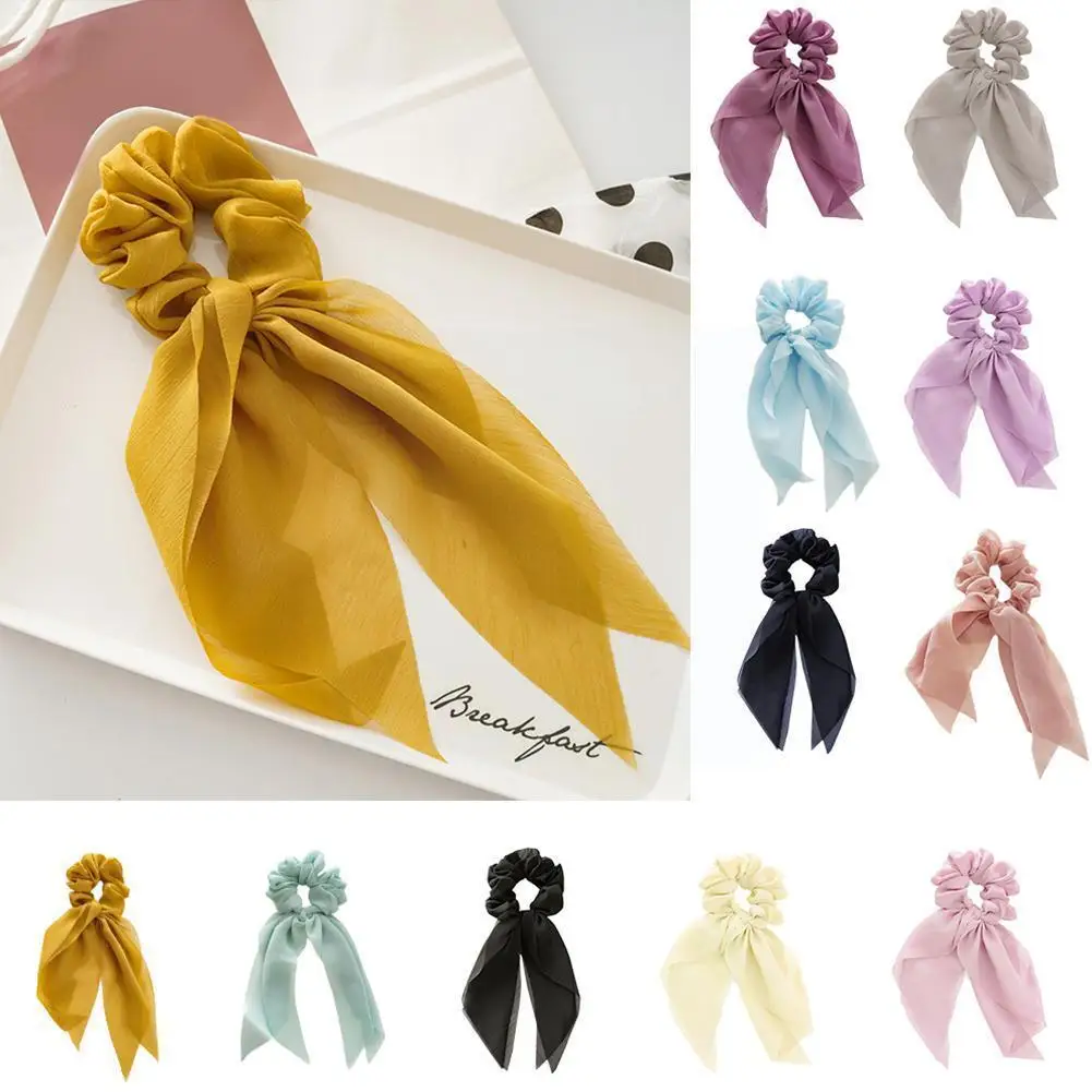 Summer Women Ponytail Hair Ties Scarf Elastic Hair Rope For Women Hair Bow Scrunchies Hair Bands Ribbon Hair Accessories S3g1
Summer Women Ponytail Hair Ties Scarf Elastic Hair Rope For Women Hair Bow Scrunchies Hair Bands Ribbon Hair Accessories S3g1