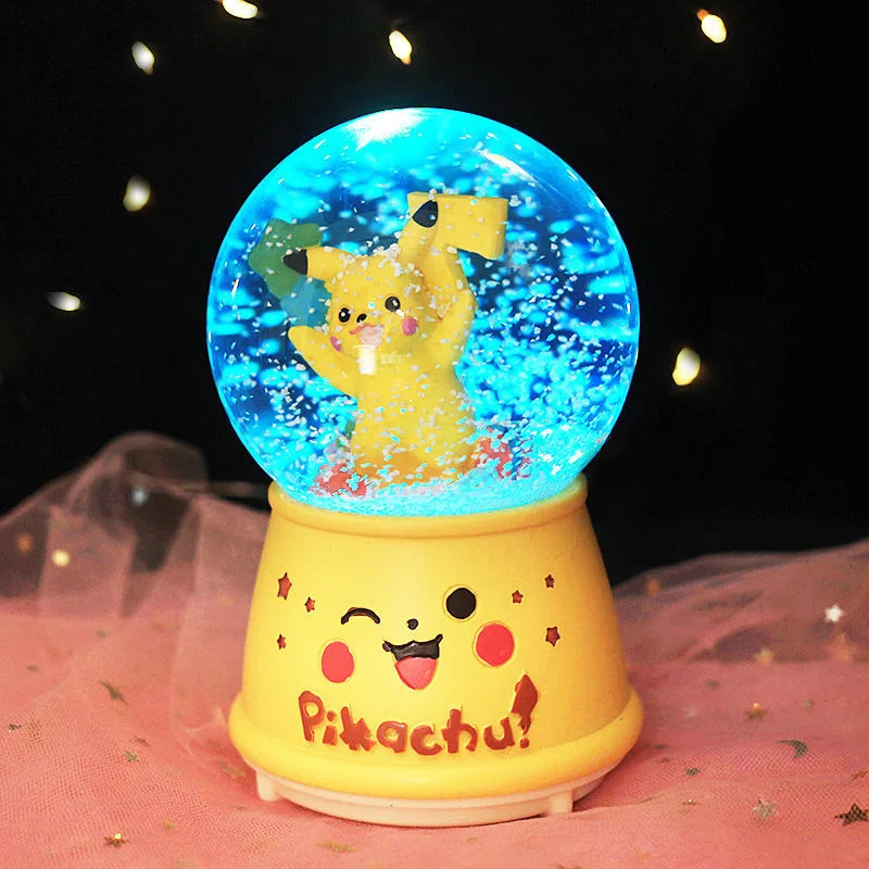 1pcs Pokemon Pikachu Lovely Pikachu Glowing Music Crystal Ball Car Ornament Children's Toys Birthday Gift for Kids
1pcs Pokemon Pikachu Lovely Pikachu Glowing Music Crystal Ball Car Ornament Children's Toys Birthday Gift for Kids
