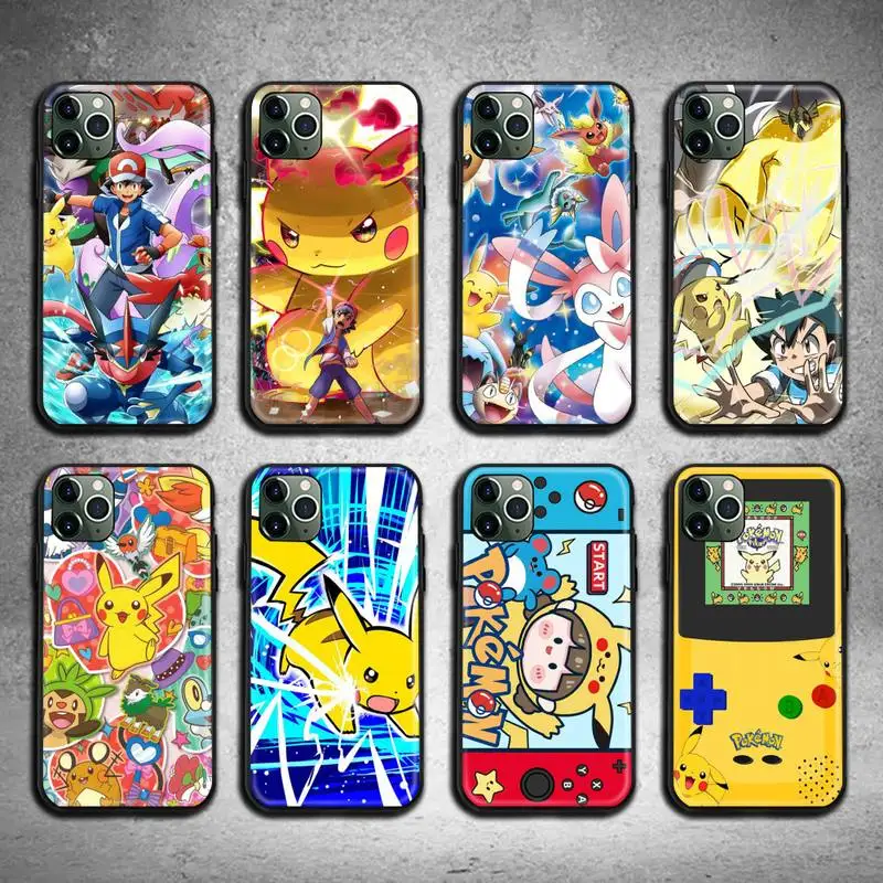 Pokemonsd Pikachus Phone Case For iphone 13 12 11 Pro Max Mini XS Max 8 7 6 6S Plus X 5S SE 2020 XR cover
Pokemonsd Pikachus Phone Case For iphone 13 12 11 Pro Max Mini XS Max 8 7 6 6S Plus X 5S SE 2020 XR cover