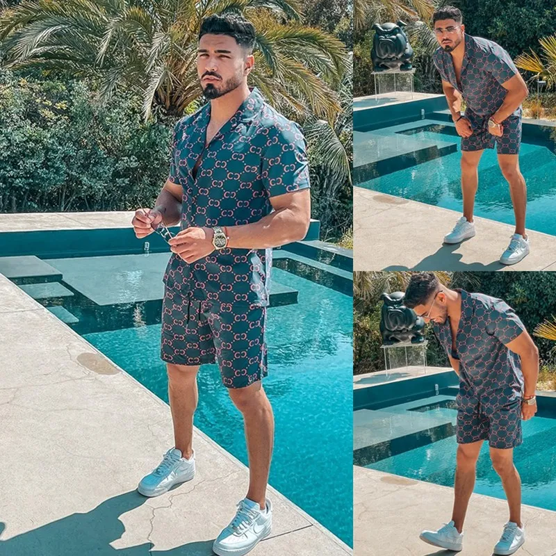 2022 New Fashion Men Hawaiian Set Mens Printing Set Short Sleeve Summer Casual Floral Shirt Beach Two Piece Suit Sets S-3XL
2022 New Fashion Men Hawaiian Set Mens Printing Set Short Sleeve Summer Casual Floral Shirt Beach Two Piece Suit Sets S-3XL