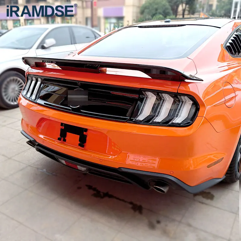 Спойлер для Ford Mustang GT500, углеродная краска, задний багажник Ducktail Wing, 2015, 2016, 2017, 2018, 2019, аксессуары из АБС-пластика
Спойлер для Ford Mustang GT500, углеродная краска, задний багажник Ducktail Wing, 2015, 2016, 2017, 2018, 2019, аксессуары из АБС-пластика