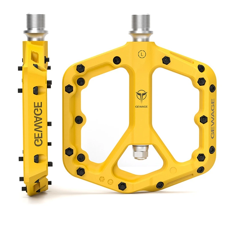GEWAGE Ultralight Seal Bearings Bicycle Bike Pedals Cycling Nylon Road Bmx Mtb Pedals Flat Platform Bicycle Accessories
GEWAGE Ultralight Seal Bearings Bicycle Bike Pedals Cycling Nylon Road Bmx Mtb Pedals Flat Platform Bicycle Accessories