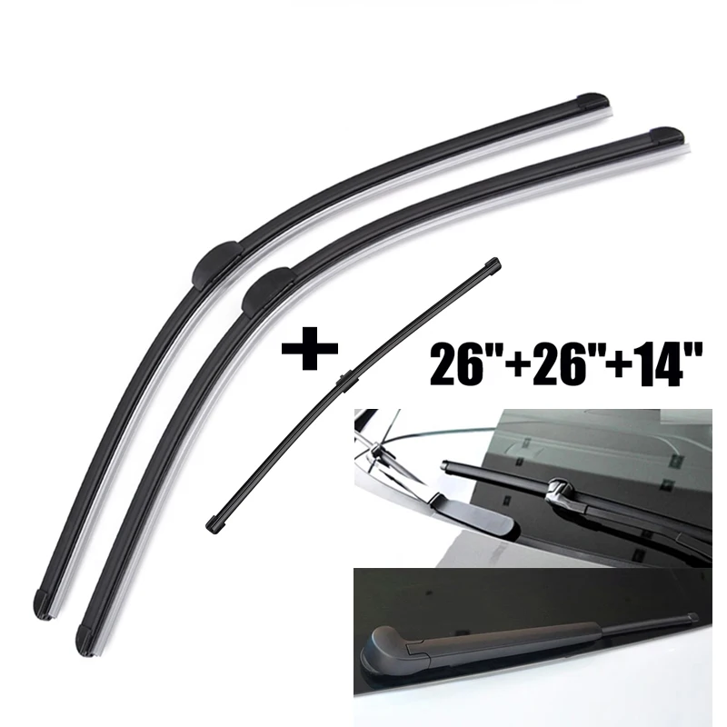 Набор щёток стеклоочистителя Misima для VW Touareg 2010 2011 2012 2013 2014 2015 2016 2017, передние и задние стеклоочистители для Porsche Cayenne
Набор щёток стеклоочистителя Misima для VW Touareg 2010 2011 2012 2013 2014 2015 2016 2017, передние и задние стеклоочистители для Porsche Cayenne