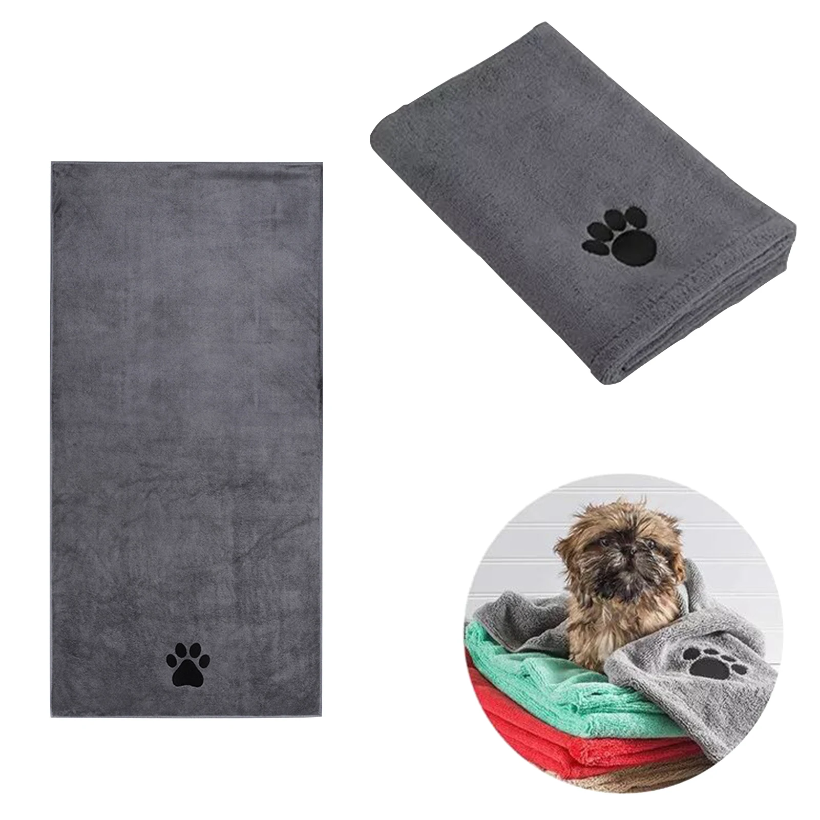 2pcs Shower Quick Drying Soft Cleaning Puppy Dog Towel For Cats Super Absorbent Pet Bath Portable Machine Washable Practical
2pcs Shower Quick Drying Soft Cleaning Puppy Dog Towel For Cats Super Absorbent Pet Bath Portable Machine Washable Practical