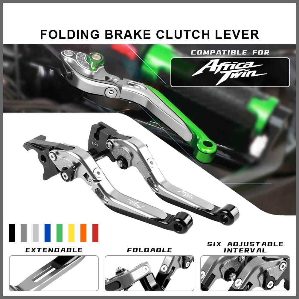 Motorcycle Adjustable Folding Extendable Brake Clutch Levers For Honda CRF1000L Africa Twin 2015-2020 2019 2018 CRF 1000L Levers
Motorcycle Adjustable Folding Extendable Brake Clutch Levers For Honda CRF1000L Africa Twin 2015-2020 2019 2018 CRF 1000L Levers