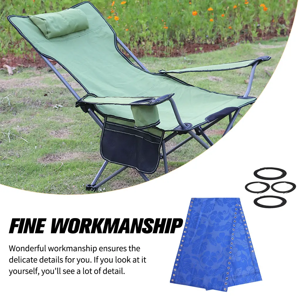 Sling Chair Replacement Cloth with Ropes Lightweight Protective Sleeve Universal Washable Protector Garden Patio Pool
Sling Chair Replacement Cloth with Ropes Lightweight Protective Sleeve Universal Washable Protector Garden Patio Pool