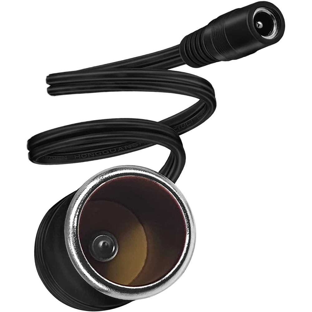 1PC Cigare Lighter Socket Plug Connector 12V Female Charger Cable Adapter DC5.5 Black 19cm Electric Vehicle Chargers Parts
1PC Cigare Lighter Socket Plug Connector 12V Female Charger Cable Adapter DC5.5 Black 19cm Electric Vehicle Chargers Parts