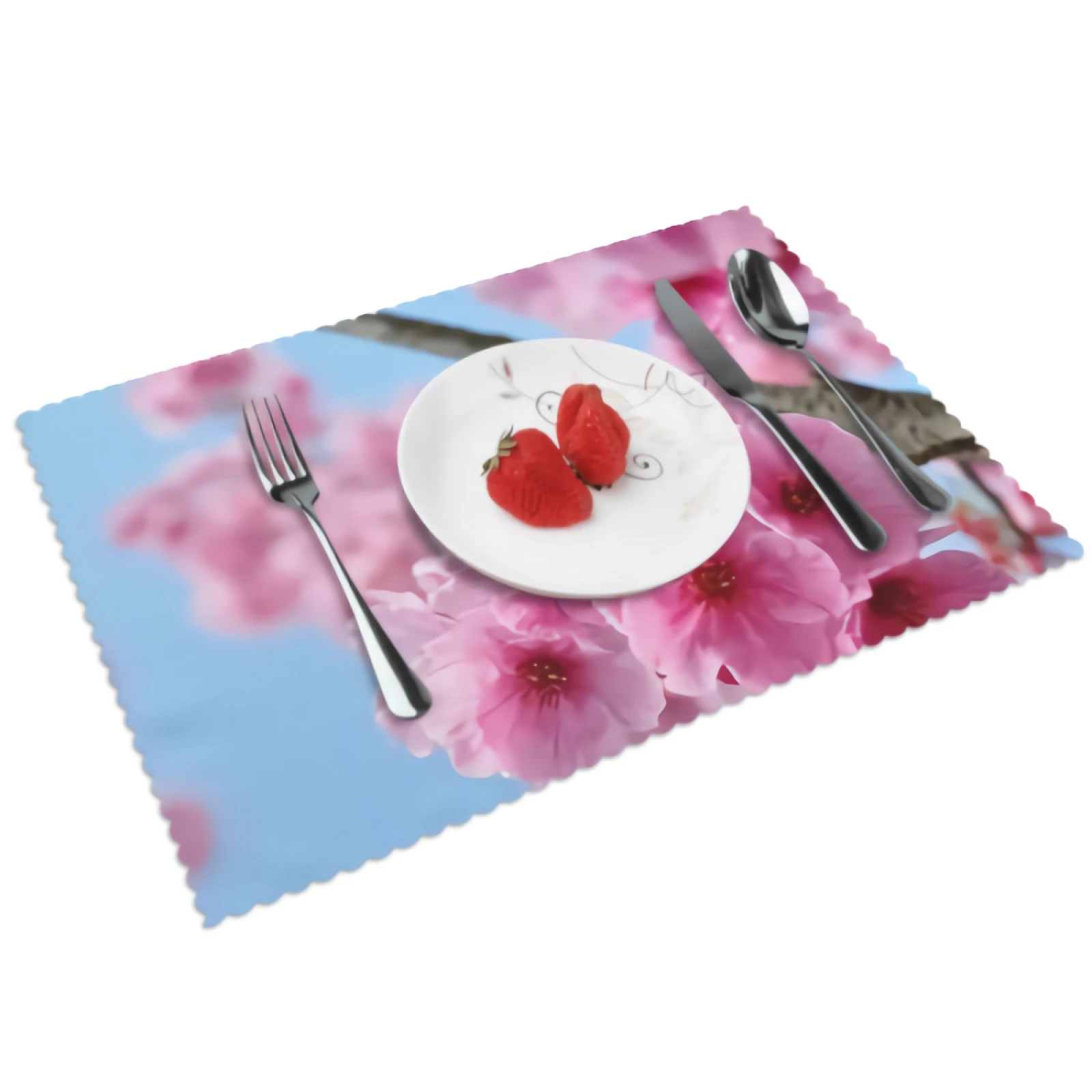 Japanese Cherry Blossom Placemats for Dining Table 12 x 18 inches Heat Resistant Table Placemats for Kitchen Dining Table
Japanese Cherry Blossom Placemats for Dining Table 12 x 18 inches Heat Resistant Table Placemats for Kitchen Dining Table