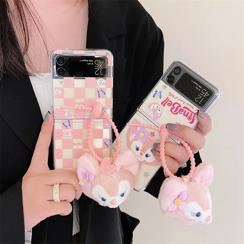Cartoon Lattice Fox Plush Pendant Phone Case for Samsung Galaxy Z Flip 3 5G PC Back Cover for ZFlip3 Case Protective Shell
Cartoon Lattice Fox Plush Pendant Phone Case for Samsung Galaxy Z Flip 3 5G PC Back Cover for ZFlip3 Case Protective Shell