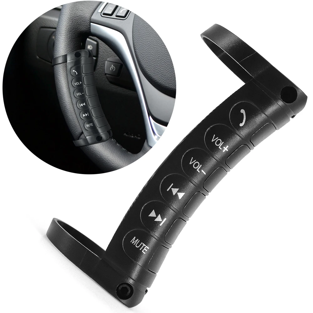 Универсальный пульт дистанционного управления, кнопка на руле автомобиля, пульт дистанционного управления, автомобильная навигация, многофункциональная кнопка переключения для Android Custom