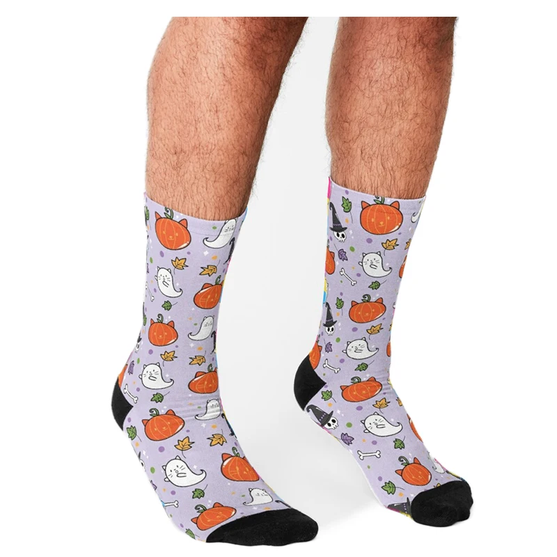 Funny Socks Pumpkin Kitty halloween witch skull Men Socks harajuku Happy hip hop Novelty Crew Skateboard Casual Socks for men
Funny Socks Pumpkin Kitty halloween witch skull Men Socks harajuku Happy hip hop Novelty Crew Skateboard Casual Socks for men