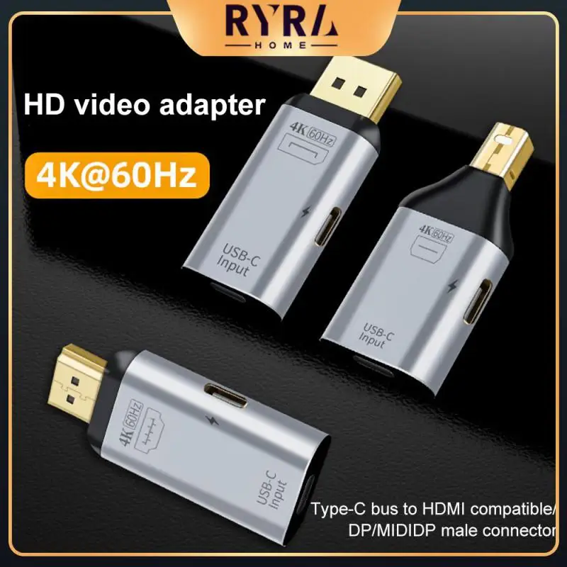 4k Usb C To Dp/ -compatible Converter Header Portable Adapter Type C To -compatible Dp Converter Aluminum Alloy 4k@60hz
4k Usb C To Dp/ -compatible Converter Header Portable Adapter Type C To -compatible Dp Converter Aluminum Alloy 4k@60hz