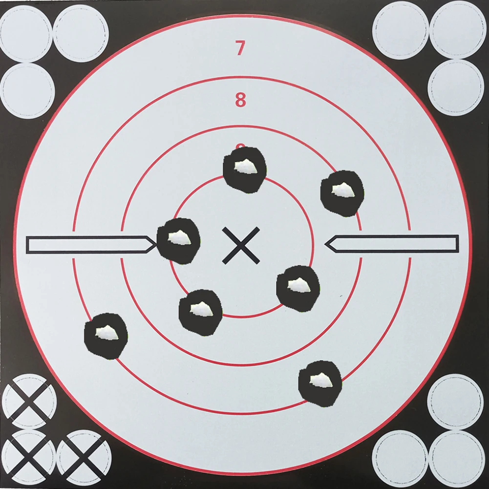 10Pcs/Bag Shootings Target 8 Inch Splatter Reactive Paper Square Targets Sticker Shooting Hunting Target Dots Sticker Gun Rifles
10Pcs/Bag Shootings Target 8 Inch Splatter Reactive Paper Square Targets Sticker Shooting Hunting Target Dots Sticker Gun Rifles