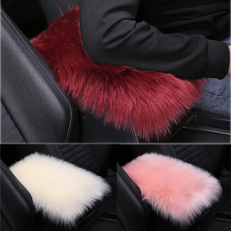 Car Central Armrest Pad Faux Fur Winter New Plush Armrest Pad Thickened Winter Artificial Wool Auto Interior Decor Accessories
Car Central Armrest Pad Faux Fur Winter New Plush Armrest Pad Thickened Winter Artificial Wool Auto Interior Decor Accessories