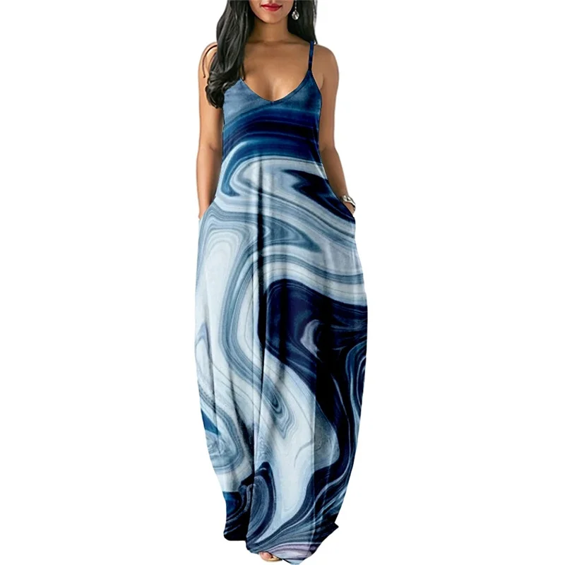 Dresses Spring Summer Women Strap Printed Sexy Beach Long Maxi Sleeveless Vintage Clothing Holiday
Dresses Spring Summer Women Strap Printed Sexy Beach Long Maxi Sleeveless Vintage Clothing Holiday