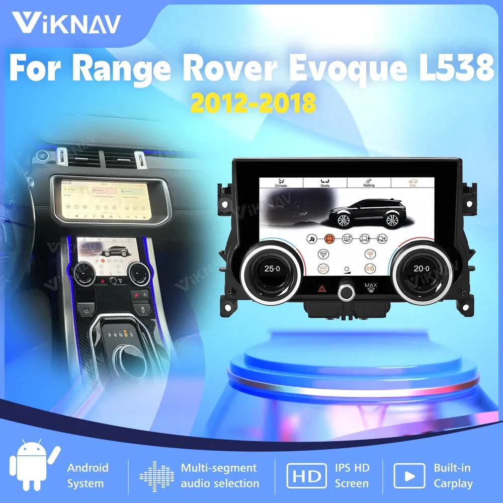 10 4-дюймовая ЖК-панель переменного тока для климата Land Range Rover Evoque L538 L551 2012-2018