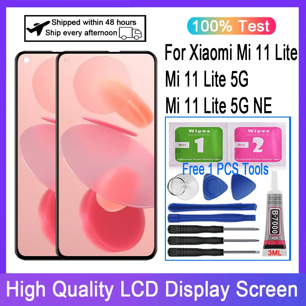 TFT For Xiaomi Mi 11 Lite LCD Display Touch Screen Digitizer For Xiaomi Mi 11 Lite 5G NE LCD Replacement
TFT For Xiaomi Mi 11 Lite LCD Display Touch Screen Digitizer For Xiaomi Mi 11 Lite 5G NE LCD Replacement