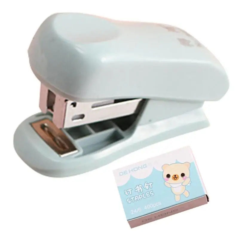 Stapler Small Portable Handheld Office Stapler Mini Stapler Includes Built-in Staple Remover & 400 PCS Staple For Home Office
Stapler Small Portable Handheld Office Stapler Mini Stapler Includes Built-in Staple Remover & 400 PCS Staple For Home Office