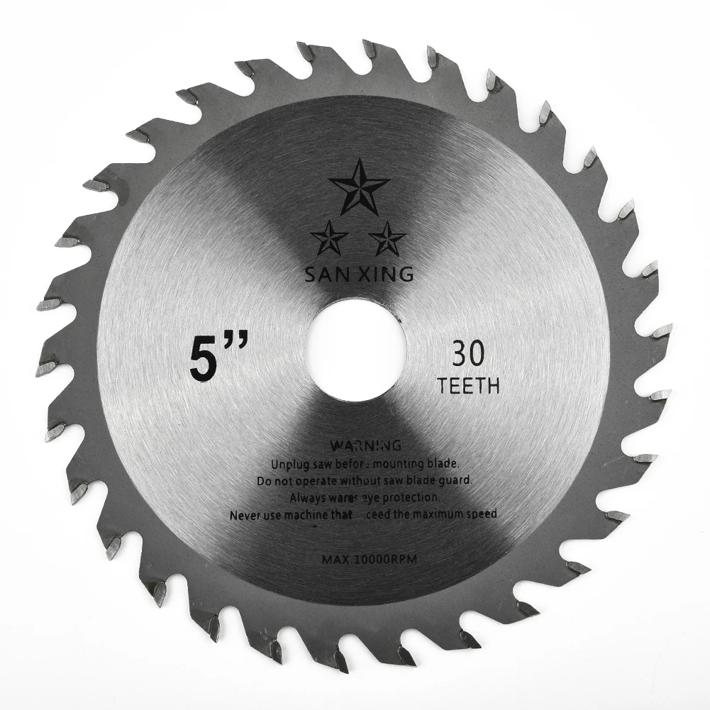 125mm TCT Circular Saw Blade Carbide Metal Tipped 30T Cutting Grinder Disc Rotary Tool Accessories For Wood Plastic
125mm TCT Circular Saw Blade Carbide Metal Tipped 30T Cutting Grinder Disc Rotary Tool Accessories For Wood Plastic