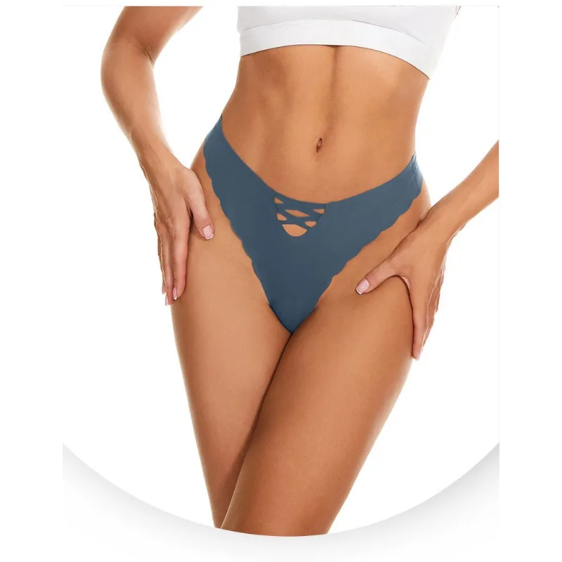 Women's Ice Silk Traceless Underwear Hollow Low Waist European and American Sports Fitness
Women's Ice Silk Traceless Underwear Hollow Low Waist European and American Sports Fitness
