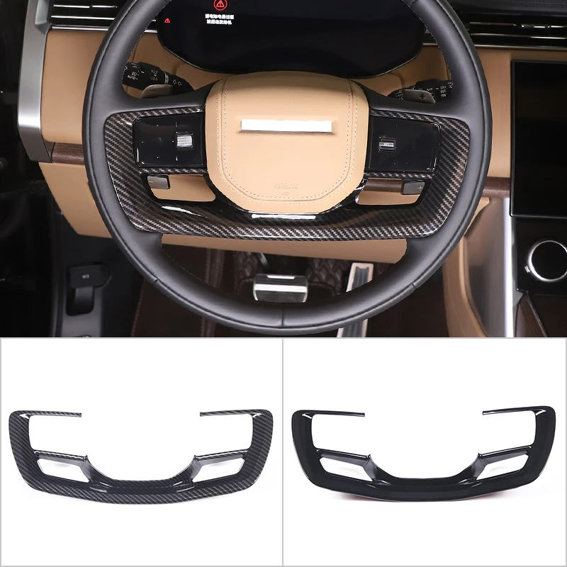 ABS Carbon Fiber Car Interior Steering Wheel Decorative Frame Cover Trim For Land Rover Range Rover Vogue L460 2023 Accessories
ABS Carbon Fiber Car Interior Steering Wheel Decorative Frame Cover Trim For Land Rover Range Rover Vogue L460 2023 Accessories