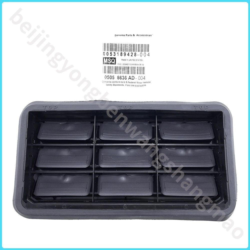 5058636AD 55394330AB Оригинальный воздуховыпускной отверстие задней двери для Chrysler 300C Jeep Compass Jeep Wrangler 2013-2022
5058636AD 55394330AB Оригинальный воздуховыпускной отверстие задней двери для Chrysler 300C Jeep Compass Jeep Wrangler 2013-2022