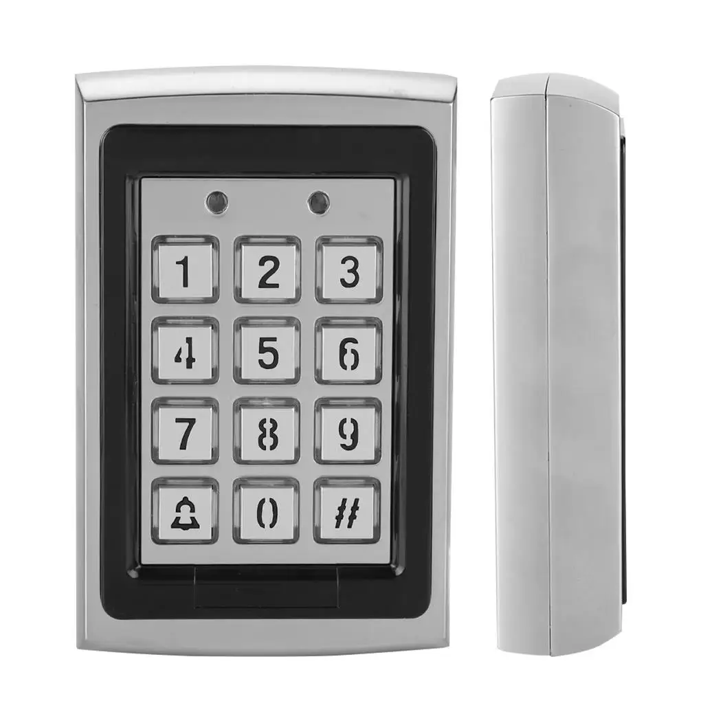 125KHz Top Metal RFID Card Reader Password Door Access Control Keypad with Backlight
125KHz Top Metal RFID Card Reader Password Door Access Control Keypad with Backlight