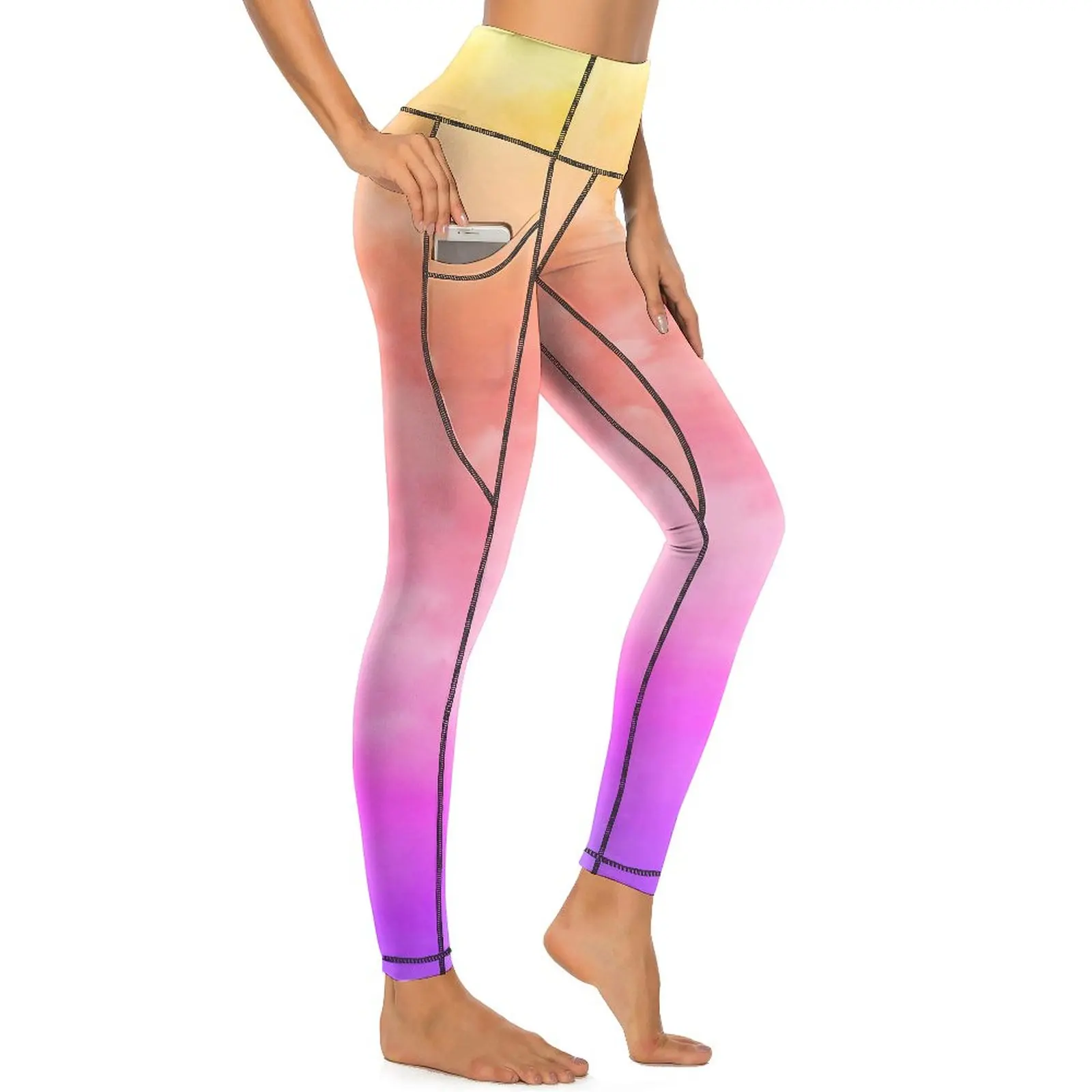 Sunset Cloud Yoga Pants Sexy Bright Tie Dye Design Leggings Push Up Workout Leggins Lady Novelty Stretch Sports Tights
Sunset Cloud Yoga Pants Sexy Bright Tie Dye Design Leggings Push Up Workout Leggins Lady Novelty Stretch Sports Tights