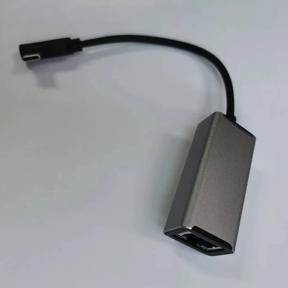 100Mbps Ethernet Adapter 24pin Type-C to RJ45 External Network Card Terminals Wired Network Connection with Indicator Light
100Mbps Ethernet Adapter 24pin Type-C to RJ45 External Network Card Terminals Wired Network Connection with Indicator Light