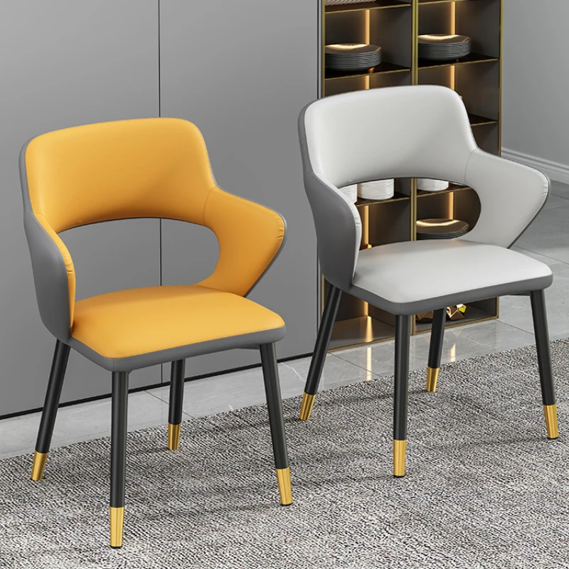 

Роскошные обеденные стулья на руку, современные кухонные обеденные стулья в скандинавском стиле, Офисная эргономичная мебель для дома SR50DC