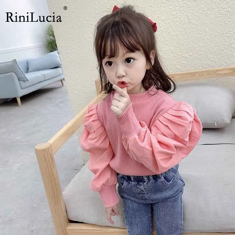 RiniLucia Princess Autumn Puff Sleeve Knit Solid Pleated Tops Outwear Shirts Blouses Coat Toddler Kids Baby Girls Clothes 
RiniLucia Princess Autumn Puff Sleeve Knit Solid Pleated Tops Outwear Shirts Blouses Coat Toddler Kids Baby Girls Clothes