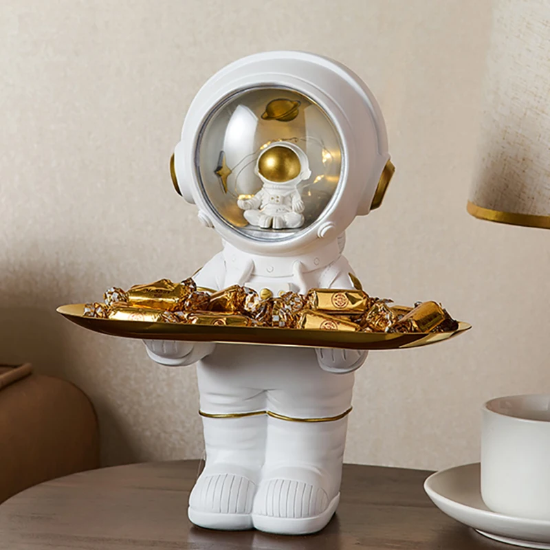 Astronaut Statues Figurine Storage Tray Modern Home Decor Resin Sculpture Desk Accessories Decorative Statue for Living Room
Astronaut Statues Figurine Storage Tray Modern Home Decor Resin Sculpture Desk Accessories Decorative Statue for Living Room