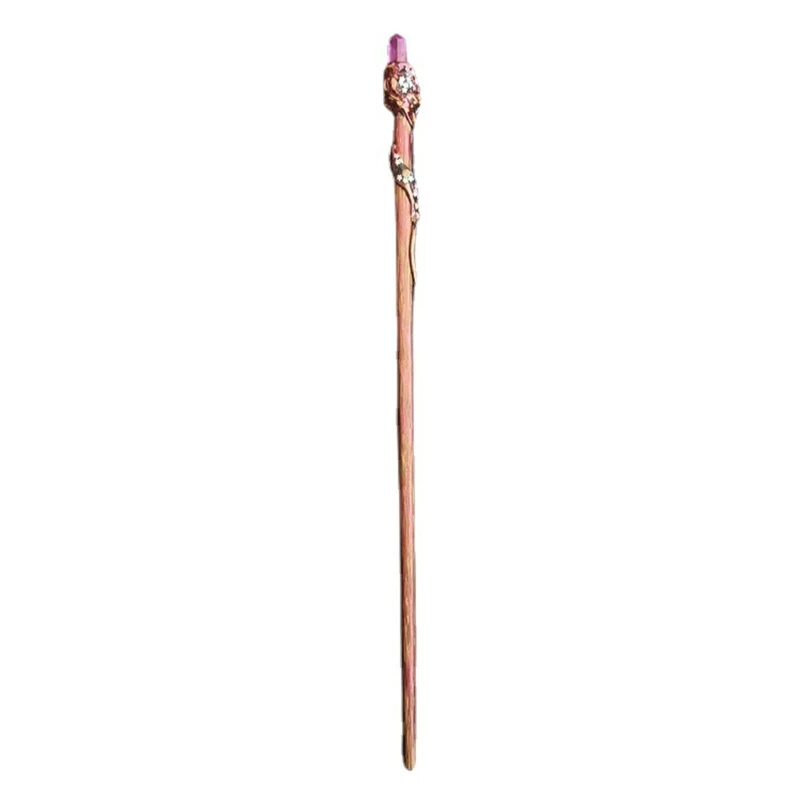 Imitation Crystal Witch Wand Star Sequins Woodgrain Collectible Wizard Sorcerer Cosplay Magical Stick Witchcraft Costume
Imitation Crystal Witch Wand Star Sequins Woodgrain Collectible Wizard Sorcerer Cosplay Magical Stick Witchcraft Costume